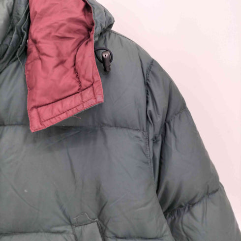 ランズエンド LANDS END 90s-00s ダブルジップ リバーシブル グースダウンジャケット メンズ import:L