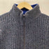 レイ REI 80-90S Drivers Knit ローゲージ メランジ ドライバーズ ニット ジップアップ セーター メンズ import:L