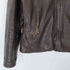 MORGAN MEMPHIS BELLE GENUINE LEATHER 本革 シングル レザー ライダース ジャケット メンズ import:L