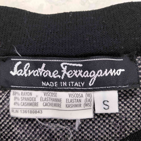 サルヴァトーレフェラガモ Salvatore Ferragamo MADE IN ITALY 総柄レーヨンスカート レディース S