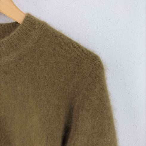スティーブンアラン Steven Alan HAMILTON LAMBS WOOL CREW NECK KNIT 起毛 ニットトップス レディース