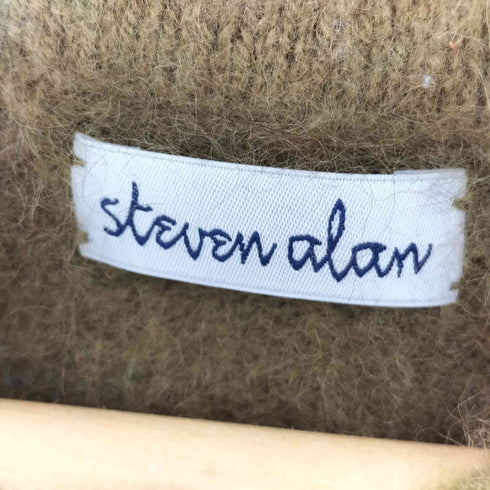 スティーブンアラン Steven Alan HAMILTON LAMBS WOOL CREW NECK KNIT 起毛 ニットトップス レディース