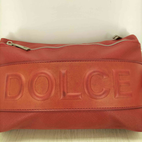 ドルチェアンドガッバーナ DOLCE&GABBANA エンボスロゴショルダーバッグ レディース