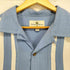 ISLAND SHORES ストライプ 開襟シャツ メンズ import:XL