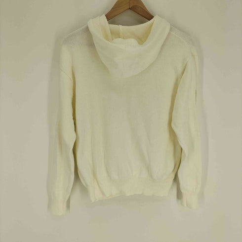 ラグアジェム LAGUA GEM 23AW SLEEVE HOLE HOODIE スリーブ ホール フーディー ニットパーカー レディース FREE