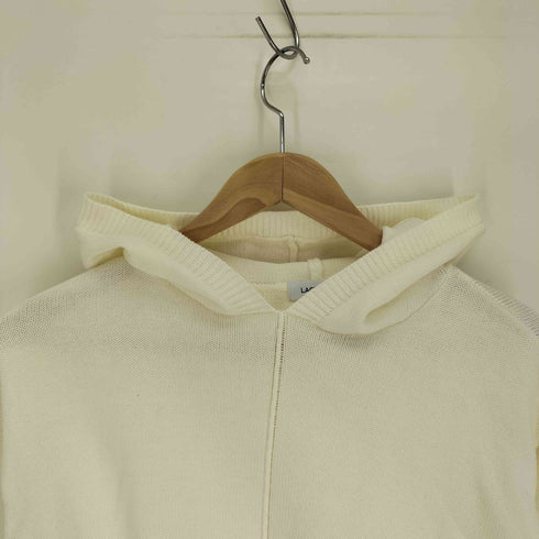 ラグアジェム LAGUA GEM 23AW SLEEVE HOLE HOODIE スリーブ ホール フーディー ニットパーカー レディース FREE