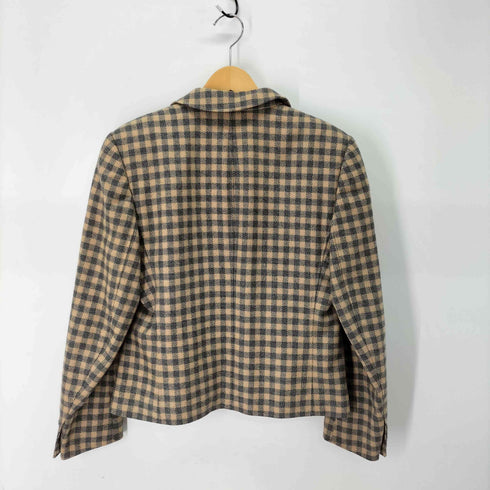 Etienne Aigner / エティエンヌ アグナー チェック柄 1B テーラードジャケット & スカート レディース 40