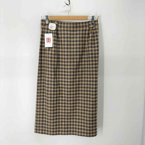 Etienne Aigner / エティエンヌ アグナー チェック柄 1B テーラードジャケット & スカート レディース 40