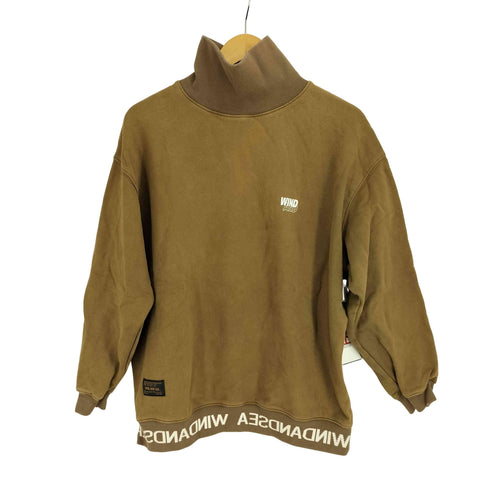 ウィンダンシー WIND AND SEA Mockneck Sweat Tops ミルテック モックネック スウェット メンズ JPN:S