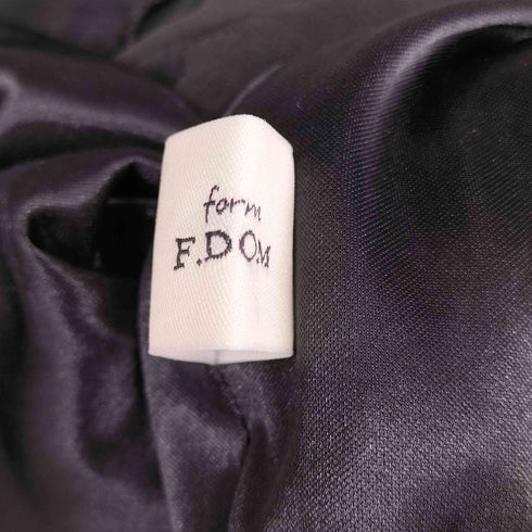 F.DOM フリンジジャガード ワンピース レディース