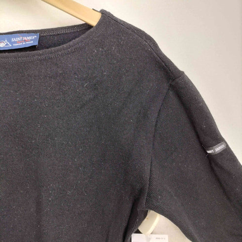 セントジェームス SAINT JAMES フランス製 ウール混 コットン バスクシャツ メンズ import:M