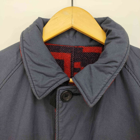 エンジニアードガーメンツ Engineered Garments USA製 リバーシブル ウール ステンカラー コート メンズ JPN:XS