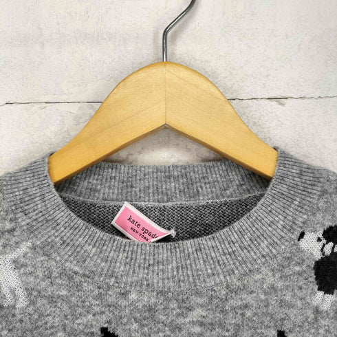 ケイトスペード Kate spade 総柄ウールニット レディース XS