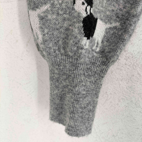 ケイトスペード Kate spade 総柄ウールニット レディース XS