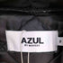 アズールバイマウジー AZUL by moussy 23AW QUILTED DETAIL HOODIE キルティングディテールフーディー レディース JPN:S