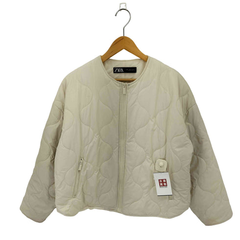 ザラ ZARA キルティングジャケット パデッド パフジャケット レディース import:M