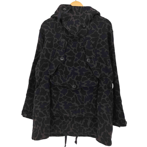 エンジニアードガーメンツ Engineered Garments 旧タグ OVER PARKA WOOL CAMO ウール カモ オーバー パーカー ジャケット メンズ JPN:XS
