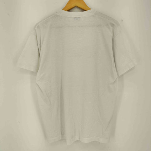 スクリーンスターズ SCREEN STARS 90s USA製 袖裾シングルステッチ プリント クルーネック半袖Tシャツ メンズ import:XL