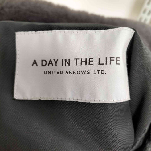 アデイインザライフユナイテッドアローズ A day in the life UNITED ARROWS フェイクファー フーディー ジャケット レディース