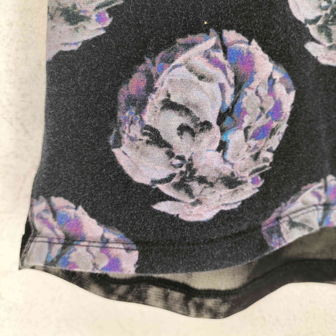 イッセイミヤケ ISSEY MIYAKE 異素材切替 S/S Tシャツ レディース