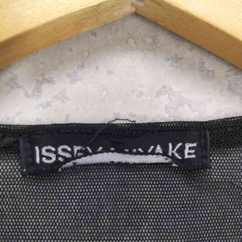 イッセイミヤケ ISSEY MIYAKE 異素材切替 S/S Tシャツ レディース