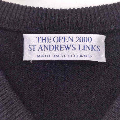 the old course 2000 スコットランド製 ニット メンズ