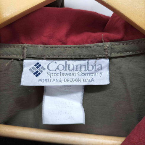 コロンビア Columbia 台湾製 ナイロン アノラック メンズ import:M