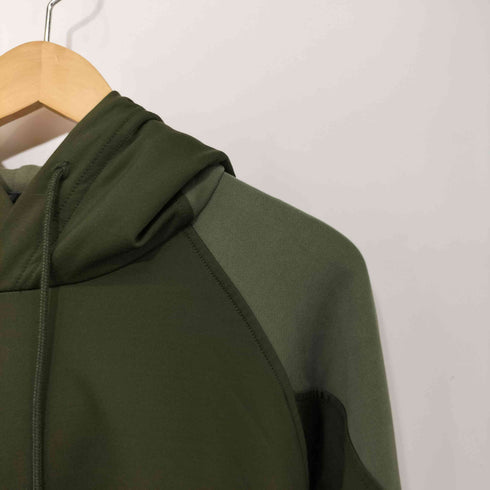 ワイスリー Y-3 M LUX FT HOODY カーキプルオーバーパーカー メンズ import:M