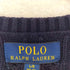 ポロラルフローレン POLO RALPH LAUREN ポニー刺繍 ケーブルニットベスト メンズ L