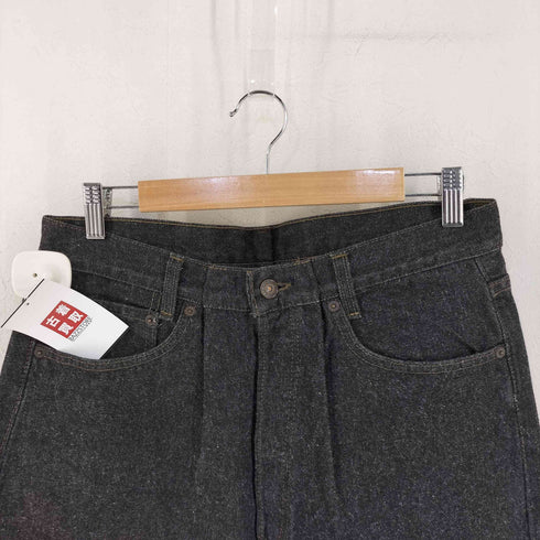 リーバイス Levis 90s USA製 ボタン裏刻印532 501 ボタンフライブラックデニム メンズ W36L34