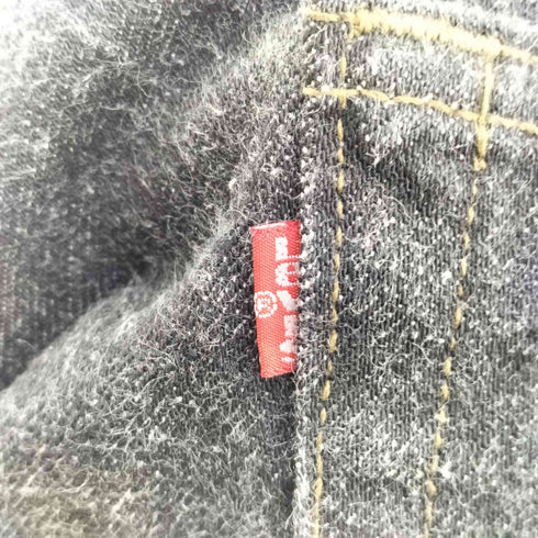 リーバイス Levis 90s USA製 ボタン裏刻印532 501 ボタンフライブラックデニム メンズ W36L34