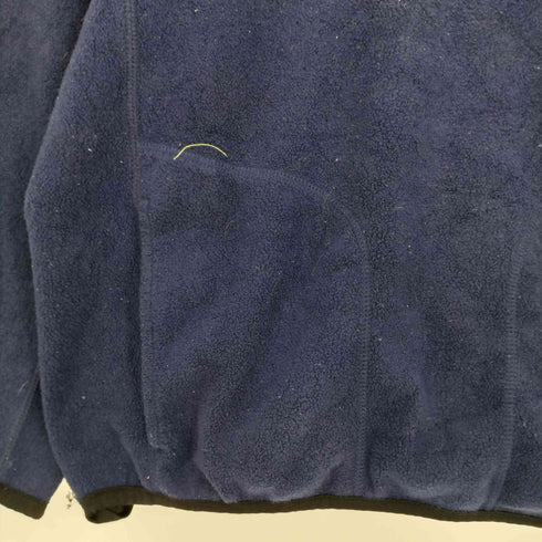 アディダス adidas 90s 万国旗タグ ロゴ刺繍 フリースプルオーバーパーカー メンズ import:L