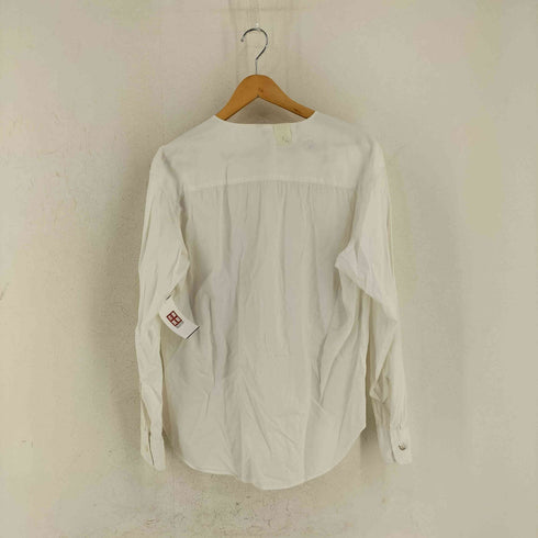 エヌハリウッド N.HOOLYWOOD 17SS ノーカラー比翼シャツ メンズ 36