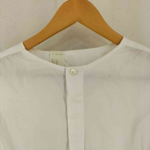 エヌハリウッド N.HOOLYWOOD 17SS ノーカラー比翼シャツ メンズ 36