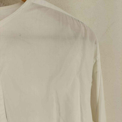 エヌハリウッド N.HOOLYWOOD 17SS ノーカラー比翼シャツ メンズ 36