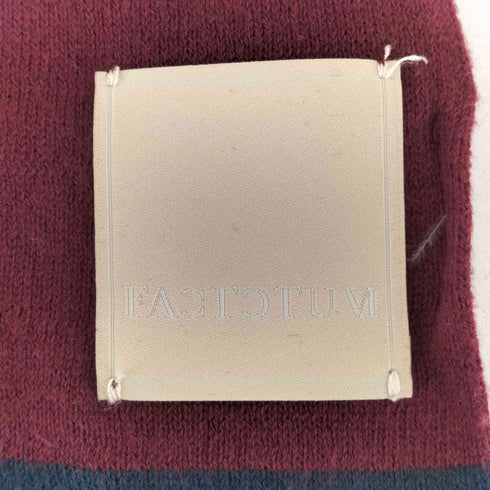 ファクトタム FACTOTUM カシミヤ混ストール メンズ