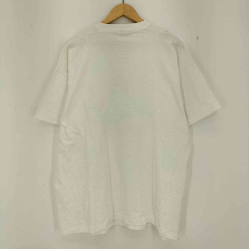 フルーツオブザルーム FRUIT OF THE LOOM 80s USA製 袖裾シングルステッチ DALLAS プリントクルーネック半袖Tシャツ メンズ import:XXL