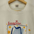 フルーツオブザルーム FRUIT OF THE LOOM 80s USA製 袖裾シングルステッチ DALLAS プリントクルーネック半袖Tシャツ メンズ import:XXL