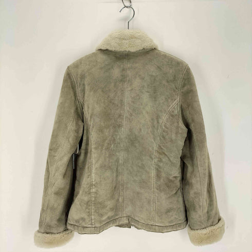 リズ クレイボーン LIZ Claiborne スエードファージャケット レディース import:S
