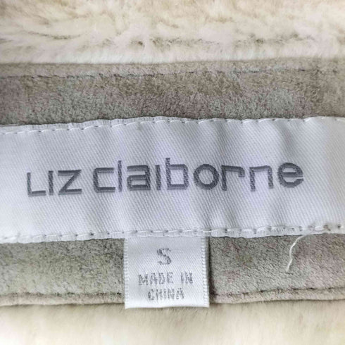 リズ クレイボーン LIZ Claiborne スエードファージャケット レディース import:S