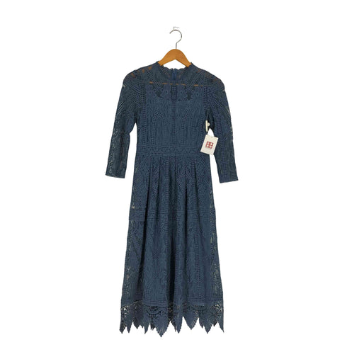 ジルスチュアート JILLSTUART プルネラ刺しゅうロングワンピース レディース 2