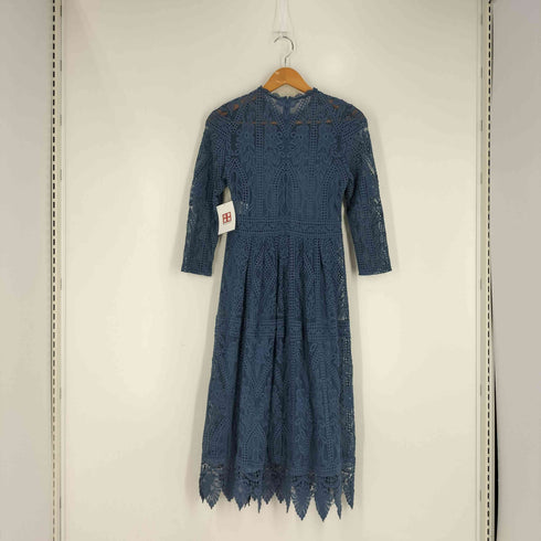 ジルスチュアート JILLSTUART プルネラ刺しゅうロングワンピース レディース 2