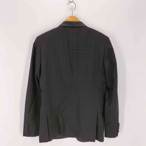 コムデギャルソンオムドゥ COMME des GARCONS HOMME DEUX AD2015 シルクラペル カシミヤ混 1Bテーラードジャケット メンズ JPN:S