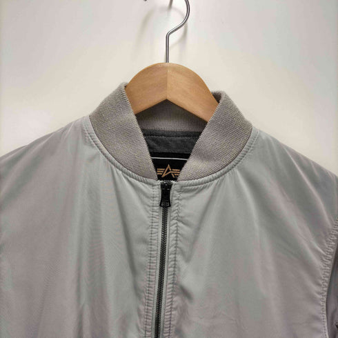 アルファインダストリーズ ALPHA INDUSTRIES MA-1フライトジャケット 裏地迷彩柄 メンズ JPN:M