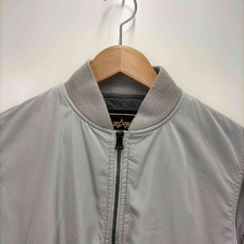 アルファインダストリーズ ALPHA INDUSTRIES MA-1フライトジャケット 裏地迷彩柄 メンズ JPN:M