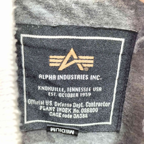 アルファインダストリーズ ALPHA INDUSTRIES MA-1フライトジャケット 裏地迷彩柄 メンズ JPN:M