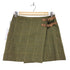 ラルフローレン RALPH LAUREN レザーベルト付ミニスカート レディース 61-89