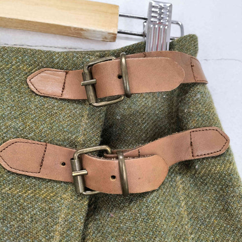 ラルフローレン RALPH LAUREN レザーベルト付ミニスカート レディース 61-89