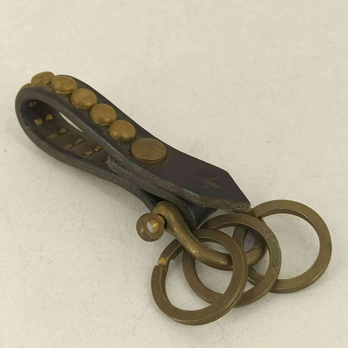 physicist and son スタッズキーリング メンズ