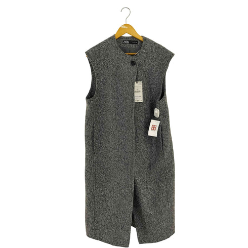 ザラ ZARA Long soft vest ロング ソフト ベスト レディース import:M